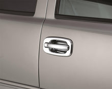 Load image into Gallery viewer, Auto Ventshade AVS 685206 Chrome Door Handle Cover 4 pc.; w/o Passenger Keyhole for Select Chevrolet C1500 Suburban, Chevrolet C2500 Suburban, Chevrolet K1500 Suburban, Chevrolet K2500 Suburban, Chevrolet Silverado 1500, Chevrolet Silverado HD, Chevrolet