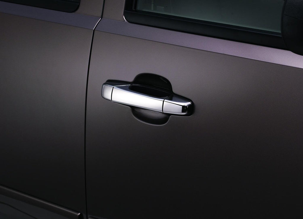 Auto Ventshade AVS 685408 Chrome Door Lever Cover; 4 pc.; Handle Only