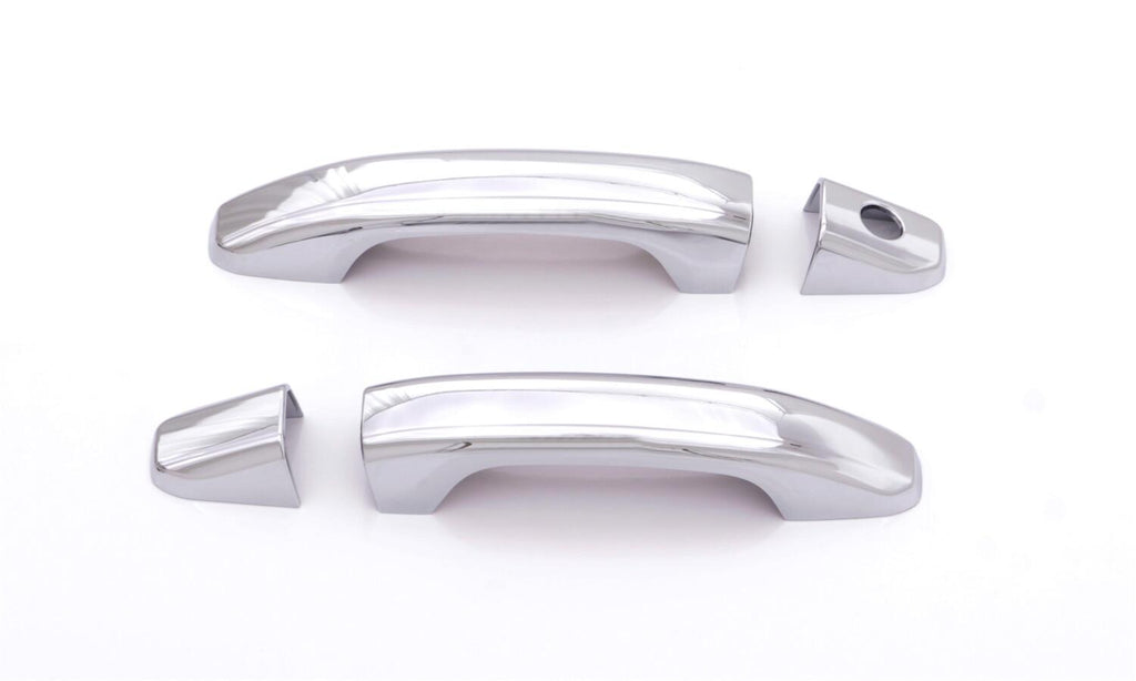 Auto Ventshade AVS 685414 Chrome Door Handle Cover 2 pc. for Select Chevrolet Silverado 1500, Chevrolet Silverado LD, Chevrolet Silverado HD, Chevrolet Silverado HD, GMC Sierra 1500, GMC Sierra HD, GMC Sierra HD