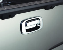 Load image into Gallery viewer, Auto Ventshade AVS 686557 Chrome Tailgate Handle Cover; w/o Keyhole for Select Chevrolet Silverado 1500, Chevrolet Silverado HD, Chevrolet Silverado HD, GMC Sierra 1500, GMC Sierra HD, GMC Sierra HD