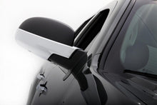 Load image into Gallery viewer, Auto Ventshade AVS 687665 Chrome Mirror Cover; Lower Half for Select Chevrolet Silverado 1500, Chevrolet Silverado HD, Chevrolet Silverado HD, Chevrolet Suburban 1500, Chevrolet Suburban 2500, Chevrolet Tahoe, GMC Sierra 1500, GMC Sierra HD, GMC Sierra