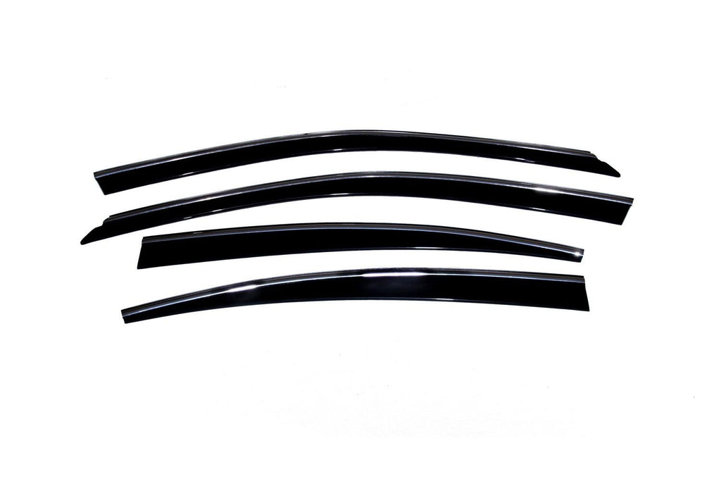 Auto Ventshade AVS 794012 Ventvisor Deflector; Smoke w/Chrome Trim; Low Profile; 4 pc. for Select Lexus ES350