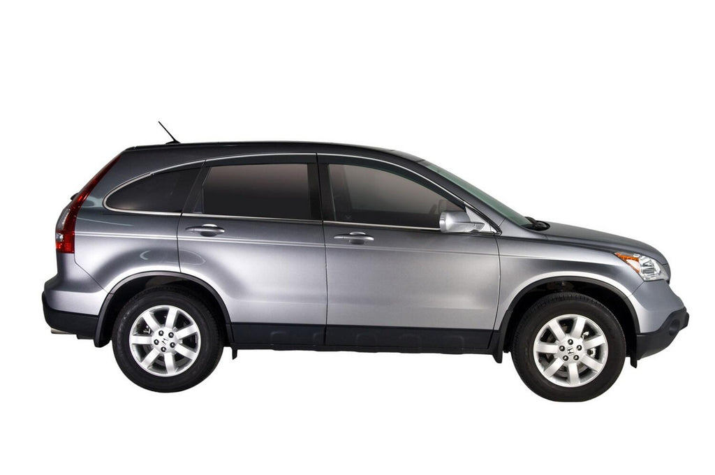 Auto Ventshade AVS 796002 Ventvisor Deflector; Smoke w/Chrome Trim; Low Profile; 6 pc. for Select Honda CR-V