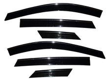 Load image into Gallery viewer, Auto Ventshade AVS 796003 Ventvisor Deflector; Smoke w/Chrome Trim; Low Profile; 6 pc. for Select Cadillac SRX