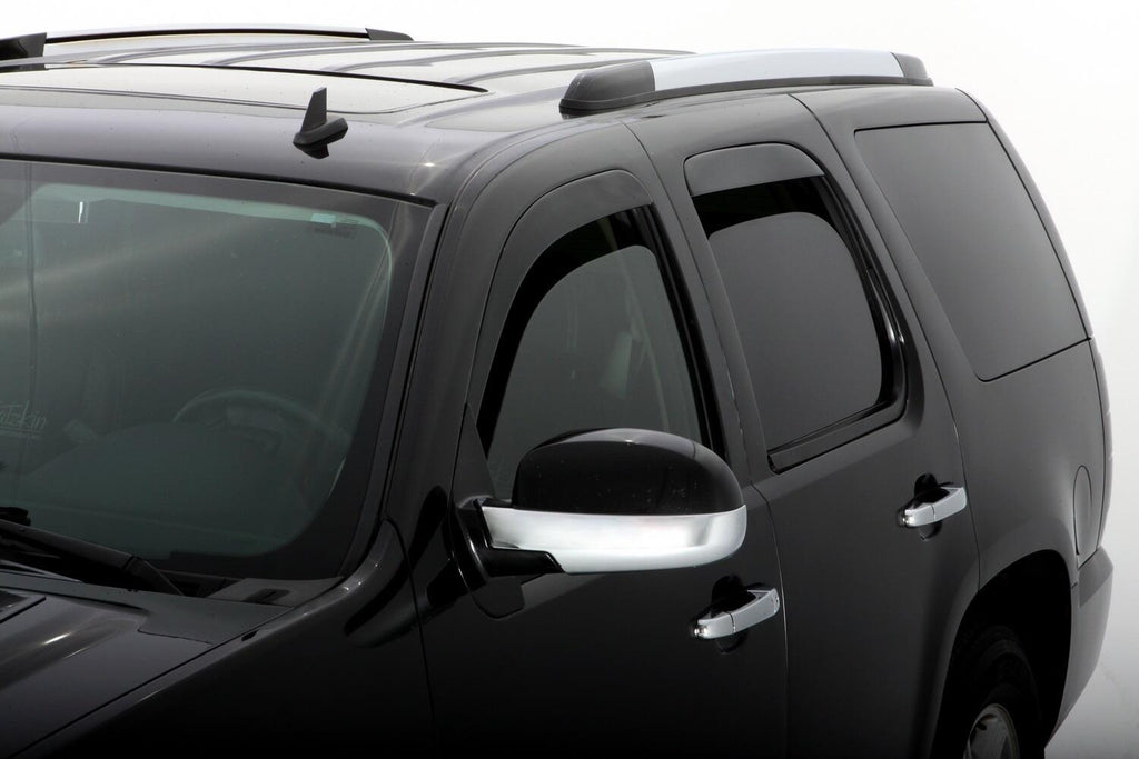Auto Ventshade AVS 894008 Ventvisor Deflector; Smoke; Low Profile; Outside Mount; 4 pc. for Select Chevrolet Tahoe, GMC Yukon