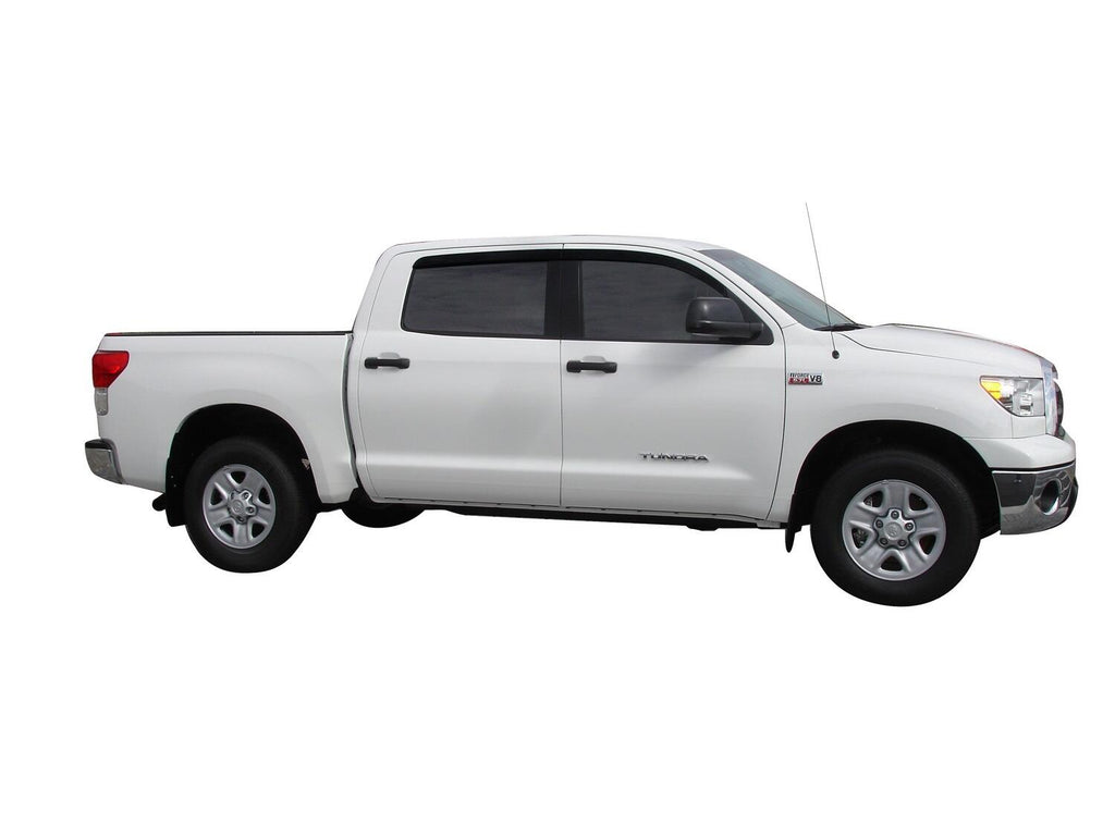 Auto Ventshade AVS 894012 Ventvisor Deflector; Smoke; Low Profile; Outside Mount; 4 pc. for Select Toyota Tundra