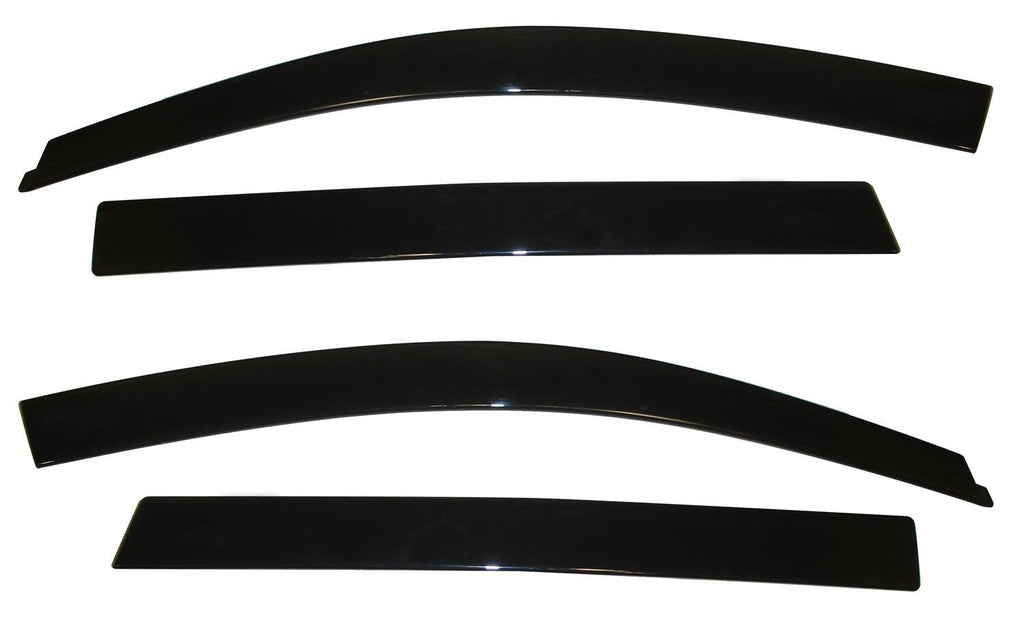 Auto Ventshade AVS 894020 Ventvisor Deflector; Smoke; Low Profile; Outside Mount; 4 pc. for Select Chevrolet Traverse