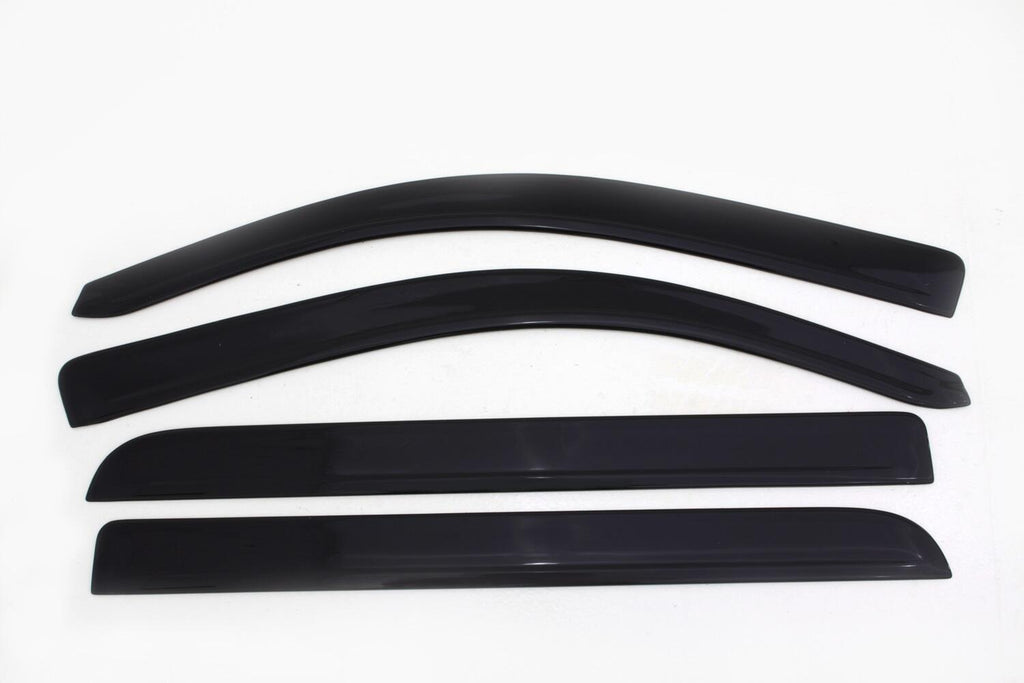 Auto Ventshade AVS 894033 Ventvisor Deflector; Smoke; Low Profile; Outside Mount; 4 pc. for Select Chevrolet Silverado 1500, Chevrolet Silverado HD, Chevrolet Silverado HD, Chevrolet Silverado HD, Chevrolet Silverado HD, Chevrolet Silverado HD, GMC