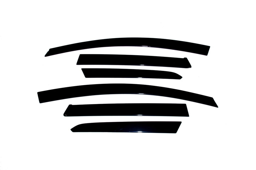 Auto Ventshade AVS 896003 Ventvisor Deflector; Smoke; Low Profile; Outside Mount; 6 pc. for Select Toyota RAV4