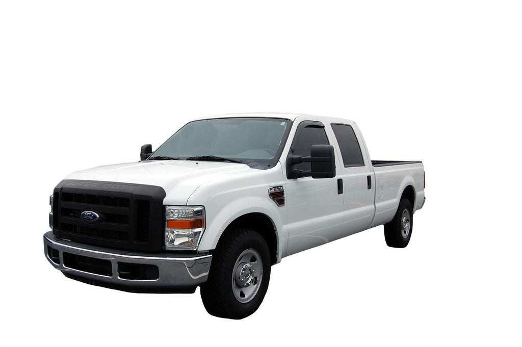 Auto Ventshade AVS 92503 Ventvisor Deflector; Smoke; Outside Mount; 2 pc. for Select Ford F-250 Super Duty, Ford F-350 Super Duty, Ford F-450 Super Duty, Ford F-550 Super Duty, Ford F-650, Ford F-750