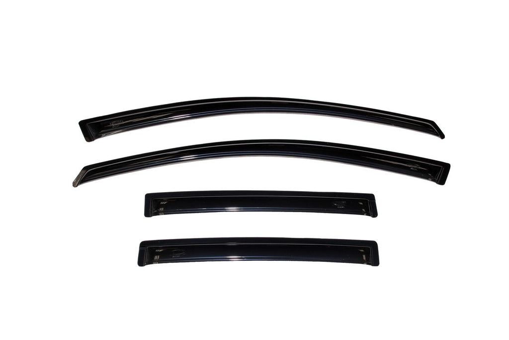 Auto Ventshade AVS 94009 Ventvisor Deflector; Smoke; Outside Mount; 4 pc. for Select Nissan Versa
