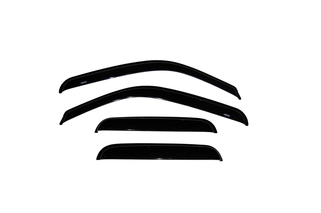 Auto Ventshade AVS 94044 Ventvisor Deflector; Smoke; Outside Mount; 4 pc. for Select Chevrolet Silverado 1500, Chevrolet Silverado Classic, Chevrolet Silverado 2500, Chevrolet Silverado HD, Chevrolet Silverado HD Classic, Chevrolet Silverado 3500, GMC
