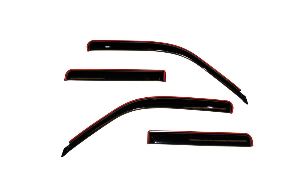 Auto Ventshade AVS 94074 Ventvisor Deflector; Smoke; In-Channel Only; 4 pc. for Select Ford Explorer, Ford Explorer Sport Trac, Mercury Mountaineer