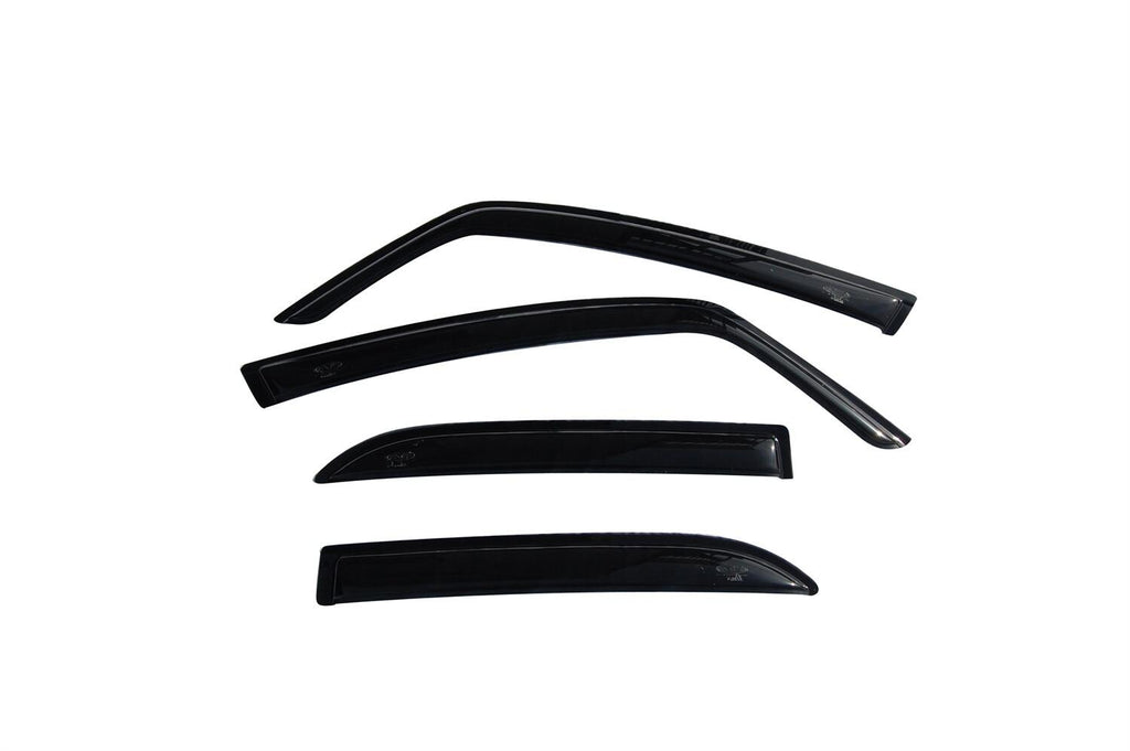 Auto Ventshade AVS 94085 Ventvisor Deflector; Smoke; Outside Mount; 4 pc. for Select Suzuki SX4
