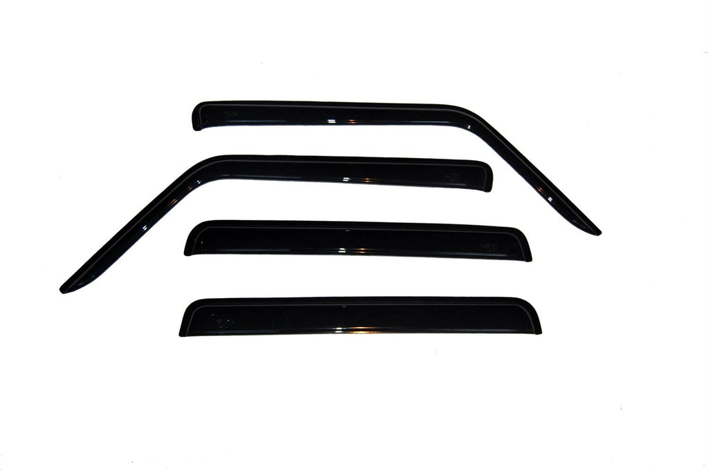 Auto Ventshade AVS 94117 Ventvisor Deflector; Smoke; Outside Mount; 4 pc. for Select Jeep Commander