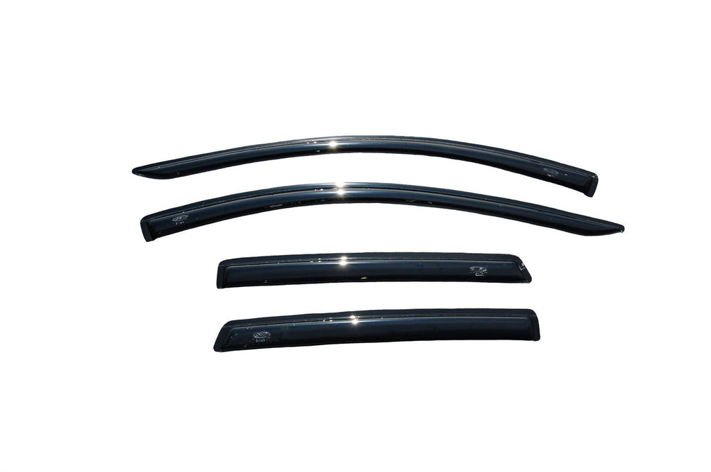Auto Ventshade AVS 94141 Ventvisor Deflector; Smoke; Outside Mount; 4 pc. for Select Ford Edge, Lincoln MKX
