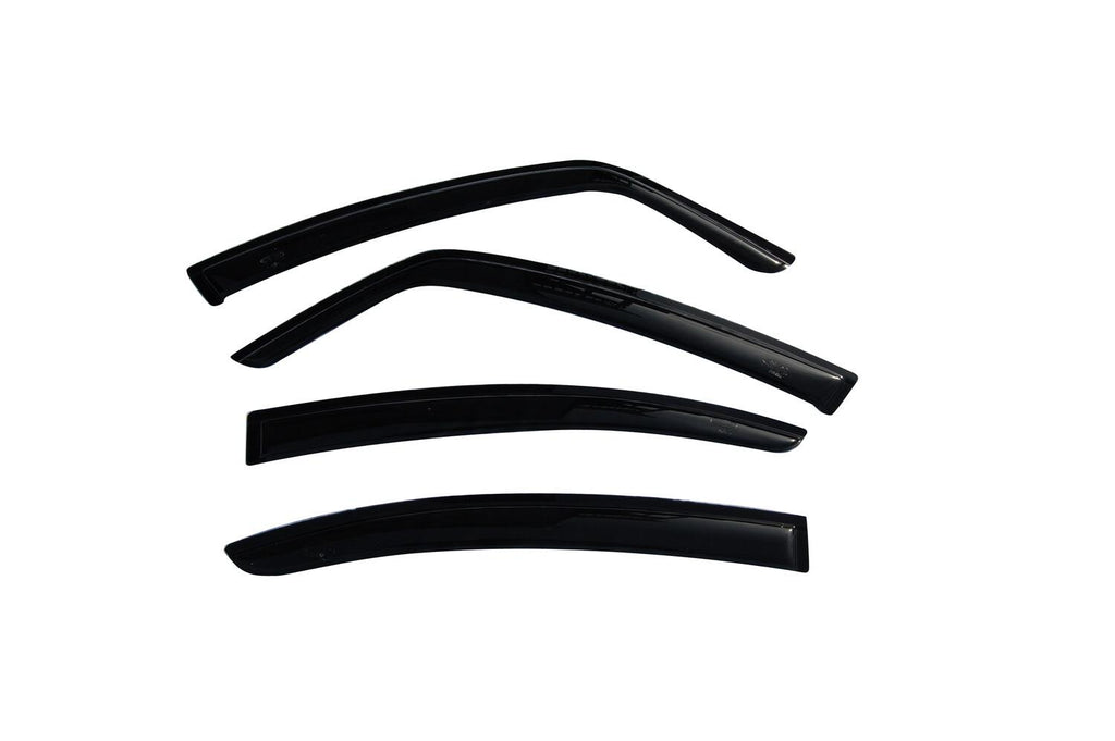 Auto Ventshade AVS 94157 Ventvisor Deflector; Smoke; Outside Mount; 4 pc. for Select Suzuki SX4