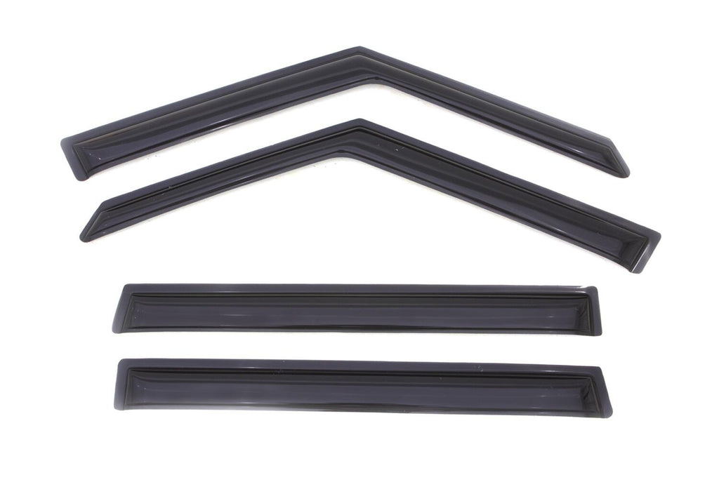 Auto Ventshade AVS 94164 Ventvisor Deflector; Smoke; Outside Mount; 4 pc. for Select Kia Soul