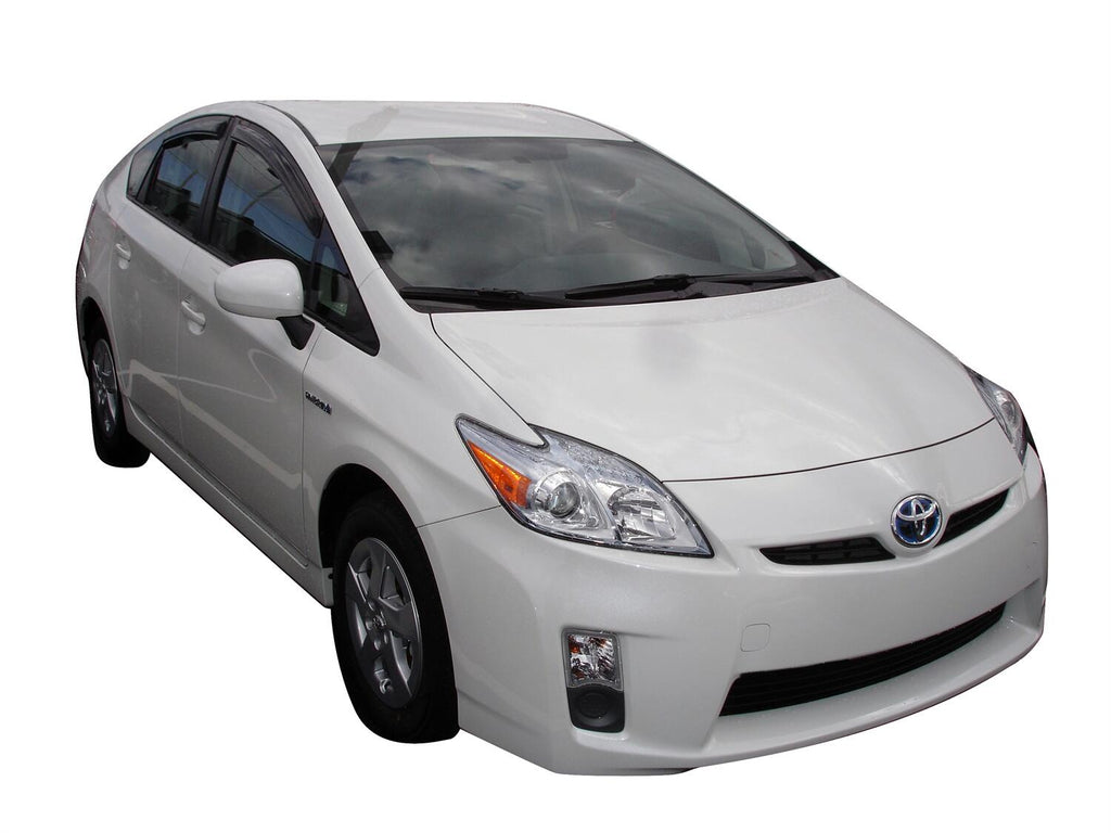 Auto Ventshade AVS 94181 Ventvisor Deflector; Smoke; Outside Mount; 4 pc. for Select Toyota Prius, Toyota Prius Plug-In