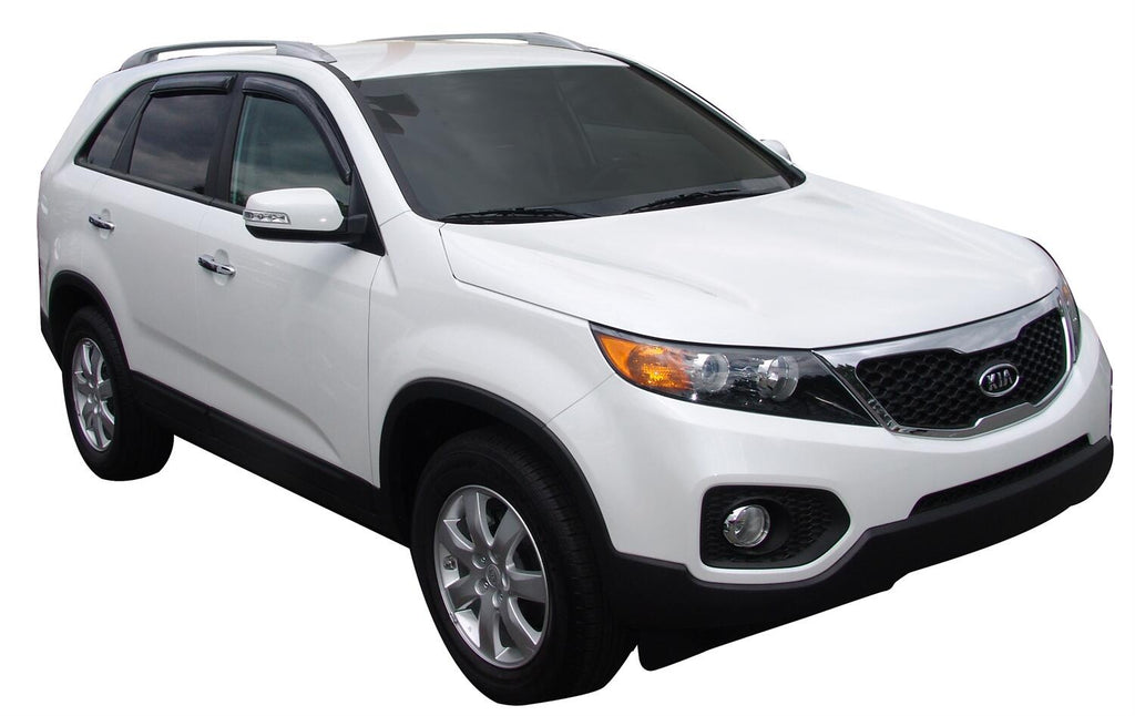 Auto Ventshade AVS 94187 Ventvisor Deflector; Smoke; Outside Mount; 4 pc. for Select Kia Sorento