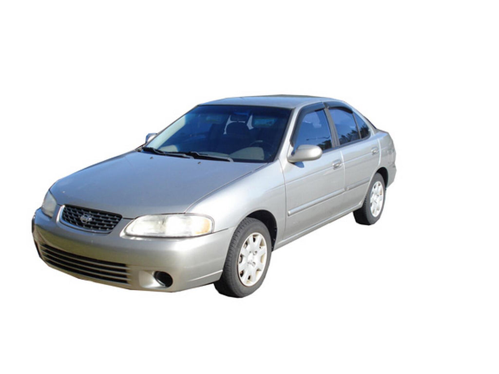 Auto Ventshade AVS 94227 Ventvisor Deflector; Smoke; Outside Mount; 4 pc. for Select Nissan Sentra