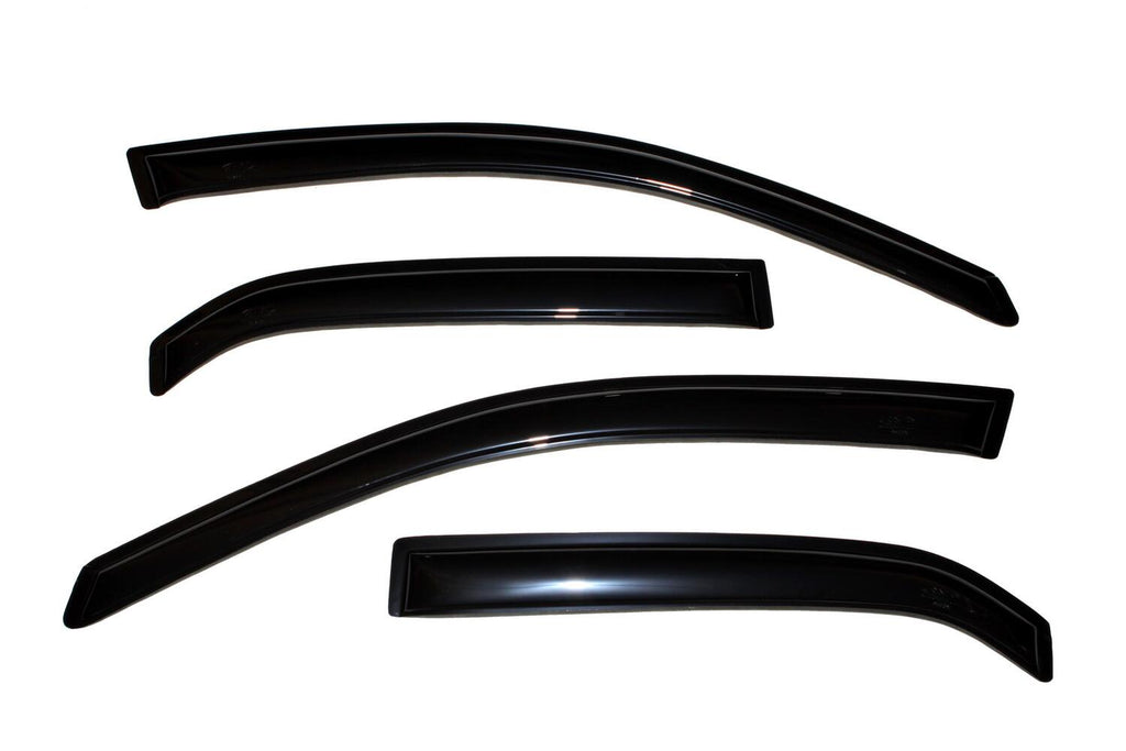 Auto Ventshade AVS 94229 Ventvisor Deflector; Smoke; Outside Mount; 4 pc. for Select Mitsubishi Lancer