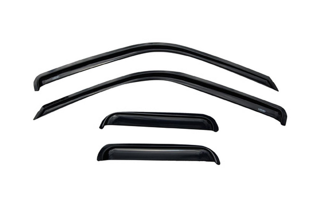 Auto Ventshade AVS 94231 Ventvisor Deflector; Smoke; Outside Mount; 4 pc. for Select Chevrolet C1500, Chevrolet C2500, Chevrolet C3500, Chevrolet K1500, Chevrolet K2500, Chevrolet K3500, GMC C1500, GMC C2500, GMC C3500, GMC K1500, GMC K2500, GMC K3500