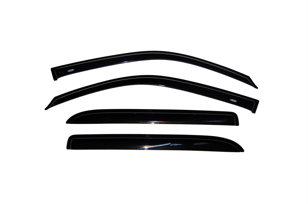 Auto Ventshade AVS 94240 Ventvisor Deflector; Smoke; Outside Mount; 4 pc. for Select Chevrolet Trailblazer EXT, GMC Envoy XL, GMC Envoy XUV, Isuzu Ascender