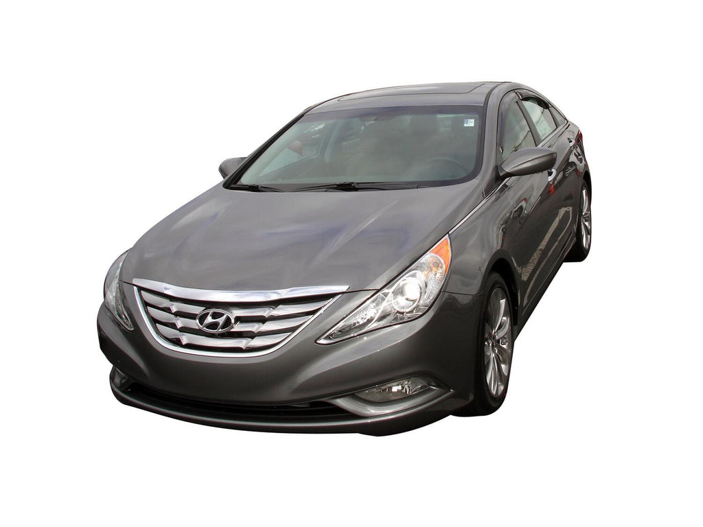 Auto Ventshade AVS 94261 Ventvisor Deflector; Smoke; Outside Mount; 4 pc. for Select Hyundai Sonata