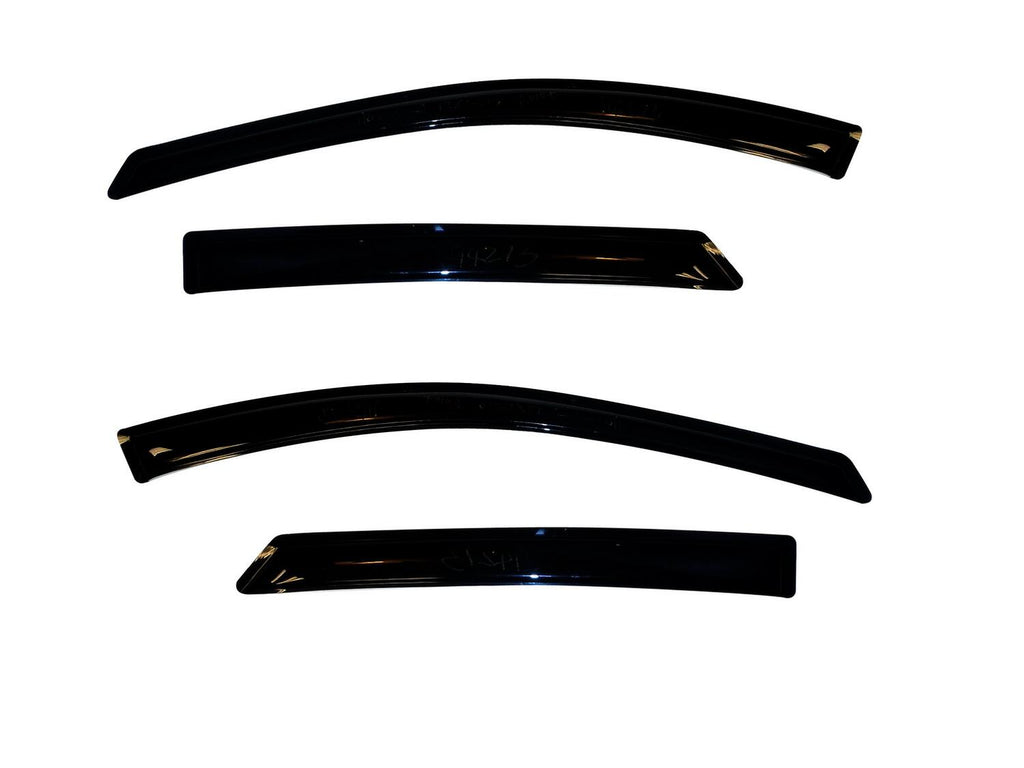 Auto Ventshade AVS 94272 Ventvisor Deflector; Smoke; Outside Mount; 4 pc. for Select Mitsubishi L200