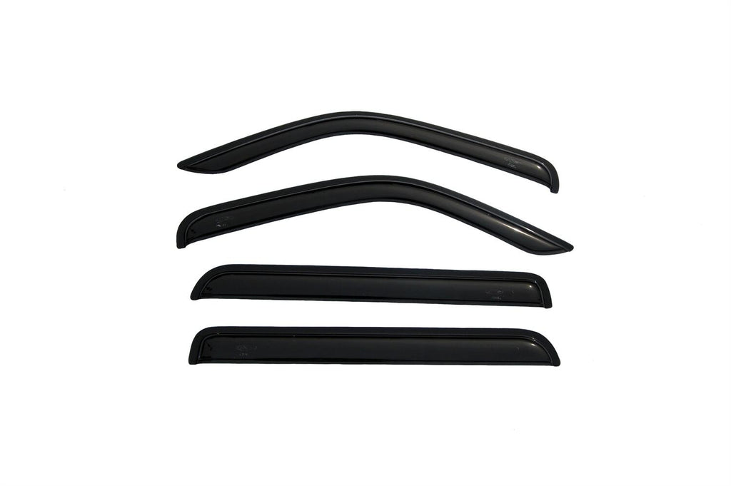 Auto Ventshade AVS 94307 Ventvisor Deflector; Smoke; Outside Mount; 4 pc. for Select Dodge Nitro