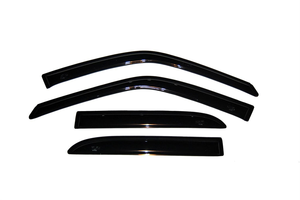 Auto Ventshade AVS 94321 Ventvisor Deflector; Smoke; Outside Mount; 4 pc. for Select Chevrolet Tracker, Suzuki Grand Vitara, Suzuki Vitara