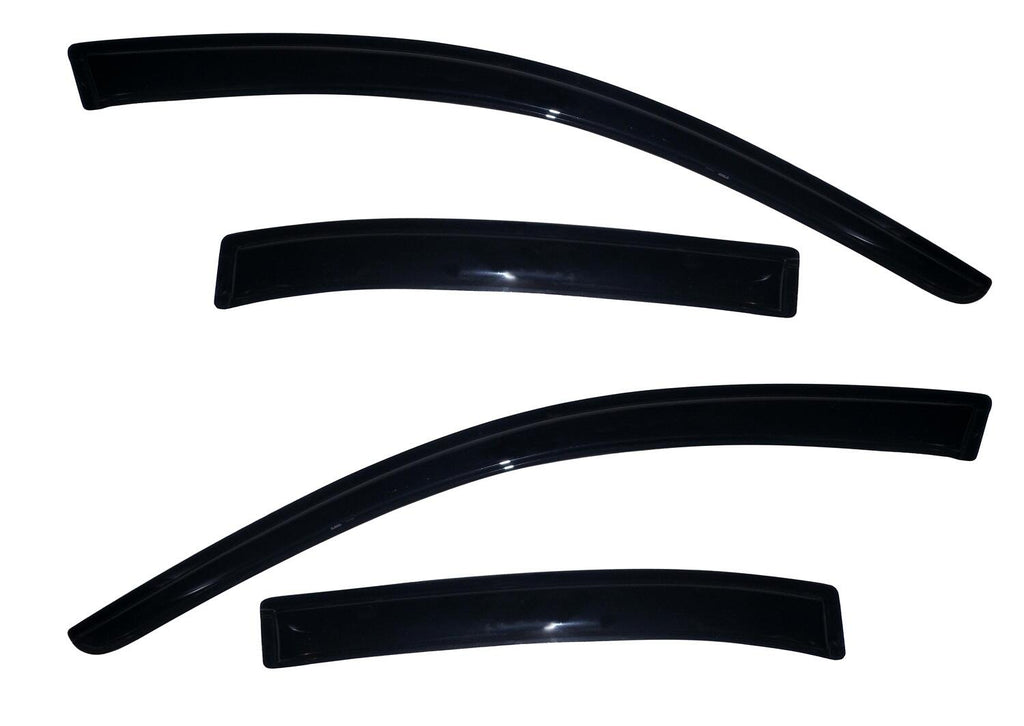 Auto Ventshade AVS 94362 Ventvisor Deflector; Smoke; Outside Mount; 4 pc. for Select Chevrolet Malibu, Chevrolet Malibu Limited