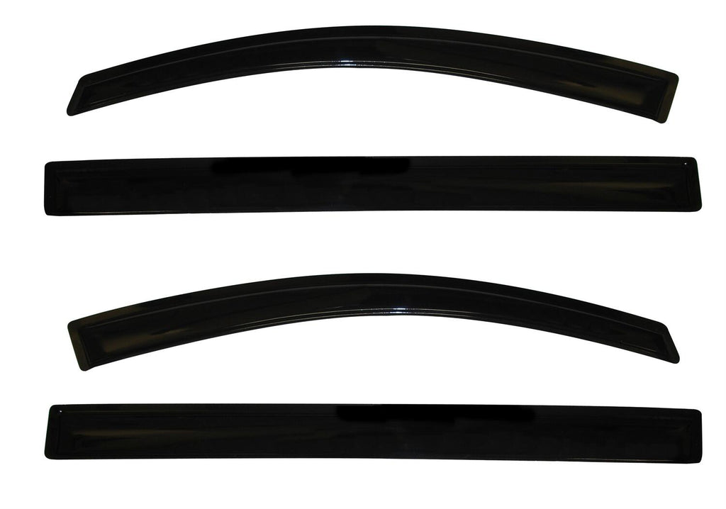 Auto Ventshade AVS 94365 Ventvisor Deflector; Smoke; Outside Mount; 4 pc. for Select Toyota Sienna