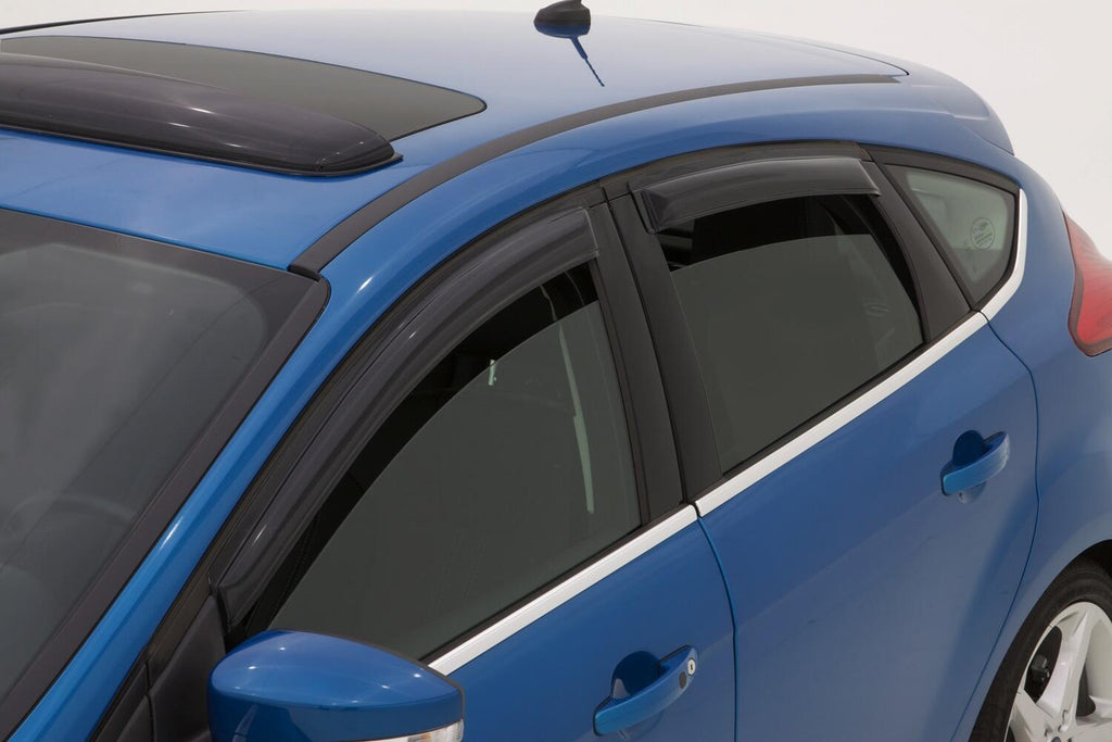 Auto Ventshade AVS 94373 Ventvisor Deflector; Smoke; Outside Mount; 4 pc. for Select Ford Focus