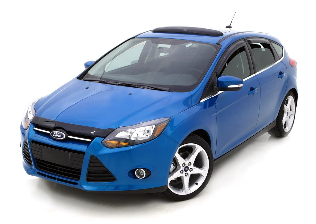 Auto Ventshade AVS 94373 Ventvisor Deflector; Smoke; Outside Mount; 4 pc. for Select Ford Focus