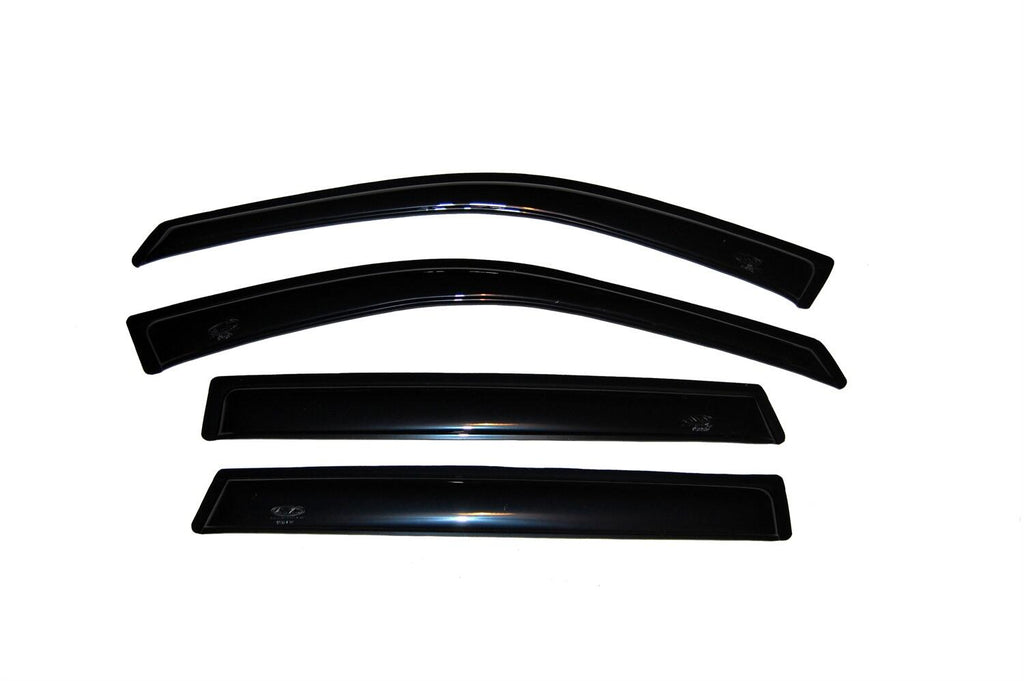 Auto Ventshade AVS 94413 Ventvisor Deflector; Smoke; Outside Mount; 4 pc. for Select Hyundai Santa Fe