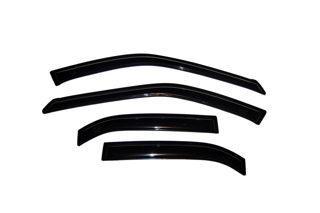 Auto Ventshade AVS 94416 Ventvisor Deflector; Smoke; Outside Mount; 4 pc. for Select Mitsubishi Mirage