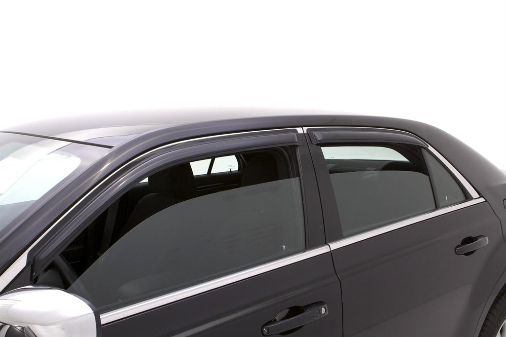 Auto Ventshade AVS 94432 Ventvisor Deflector; Smoke; Outside Mount; 4 pc. for Select Chrysler 300