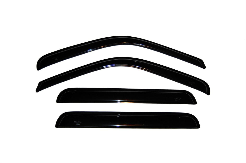 Auto Ventshade AVS 94438 Ventvisor Deflector; Smoke; Outside Mount; 4 pc. for Select Ford Excursion
