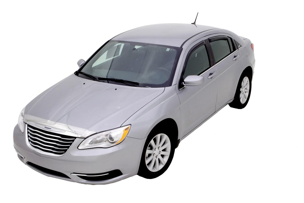 Auto Ventshade AVS 94458 Ventvisor Deflector; Smoke; Outside Mount; 4 pc. for Select Chrysler 200, Chrysler Sebring