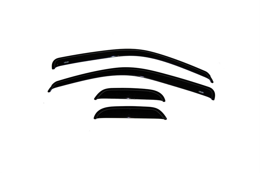 Auto Ventshade AVS 94503 Ventvisor Deflector; Smoke; Outside Mount; 4 pc. for Select Chevrolet Colorado, GMC Canyon
