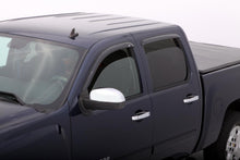 Load image into Gallery viewer, Auto Ventshade AVS 94515 Ventvisor Deflector; Smoke; Outside Mount; 4 pc. for Select Chevrolet Avalanche, Chevrolet Silverado 1500, Chevrolet Silverado HD, Chevrolet Silverado HD, Chevrolet Suburban 1500, Chevrolet Suburban 2500, GMC Sierra 1500, GMC