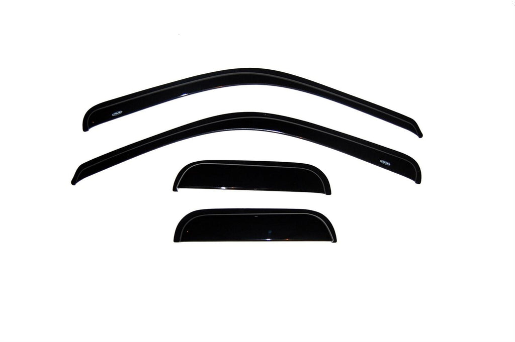 Auto Ventshade AVS 94522 Ventvisor Deflector; Smoke; Outside Mount; 4 pc. for Select Ford F-250 Super Duty, Ford F-350 Super Duty