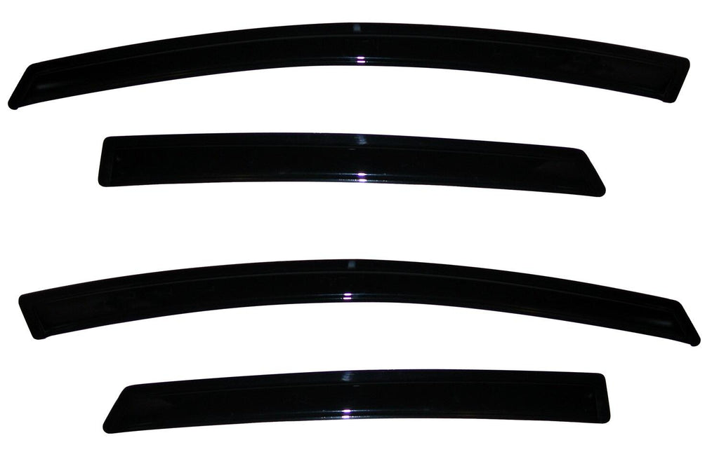 Auto Ventshade AVS 94547 Ventvisor Deflector; Smoke; Outside Mount; 4 pc. for Select Ford Fiesta