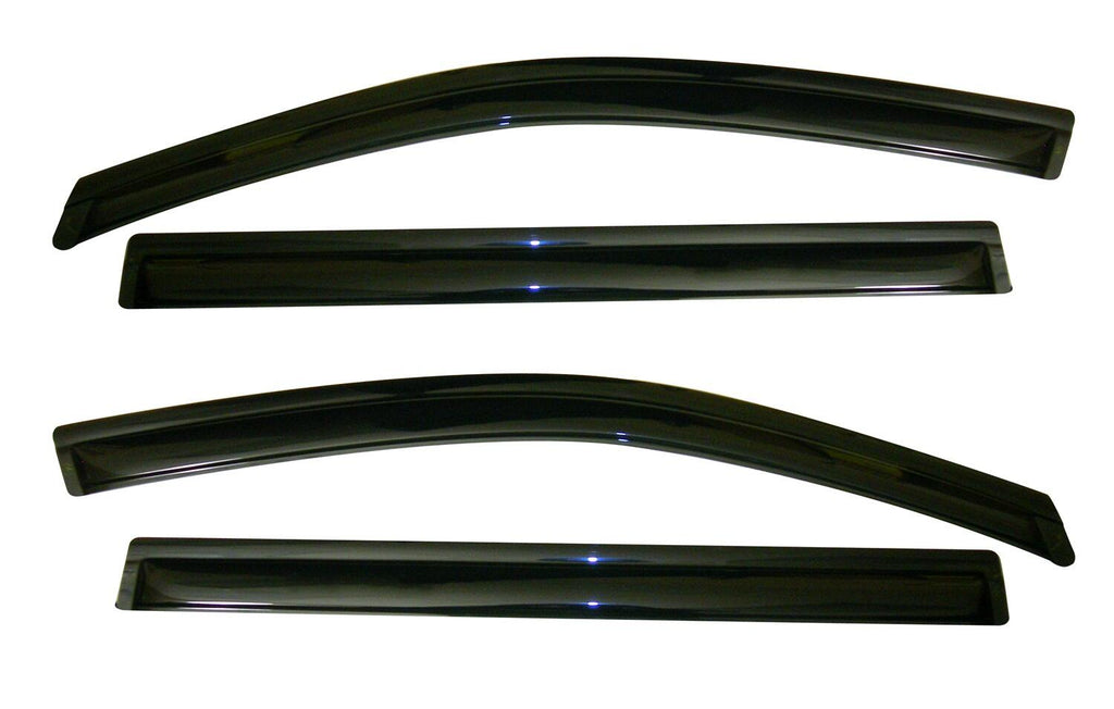 Auto Ventshade AVS 94630 Ventvisor Deflector; Smoke; Outside Mount; 4 pc. for Select Nissan Quest