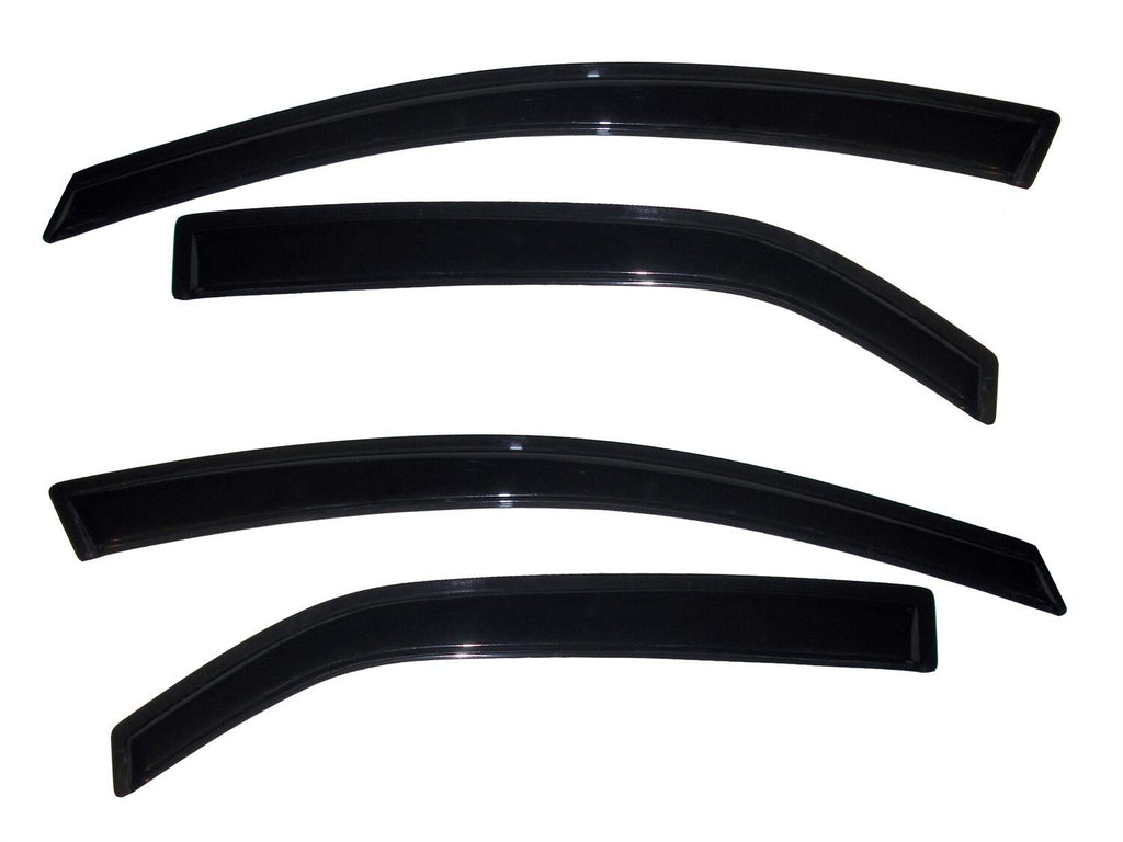 Auto Ventshade AVS 94688 Ventvisor Deflector; Smoke; Outside Mount; 4 pc. for Select Kia Forte