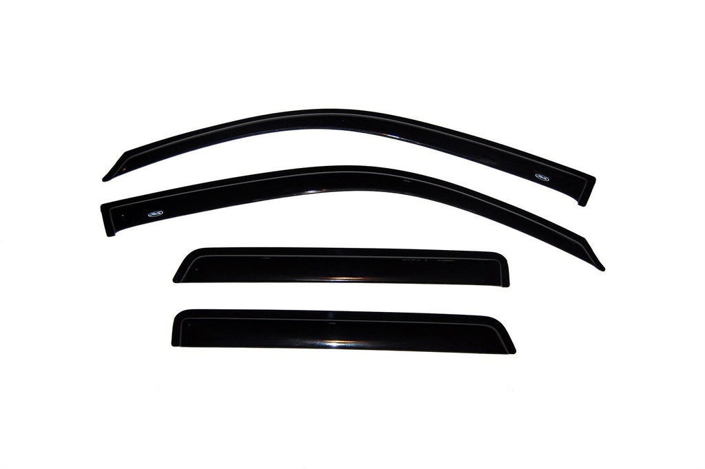 Auto Ventshade AVS 94733 Ventvisor Deflector; Smoke; Outside Mount; 4 pc. for Select Chevrolet Trailblazer