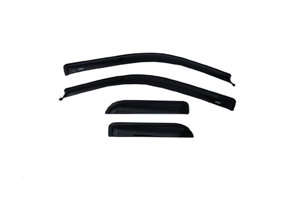 Auto Ventshade AVS 94738 Ventvisor Deflector; Smoke; Outside Mount; 4 pc. for Select Ford F-150