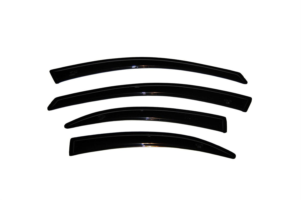 Auto Ventshade AVS 94747 Ventvisor Deflector; Smoke; Outside Mount; 4 pc. for Select Chrysler Sebring, Dodge Stratus
